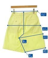 EDIFICE（エディフィス）ショートパンツ 黄 サイズ:38(M位) レディース/2200672381089