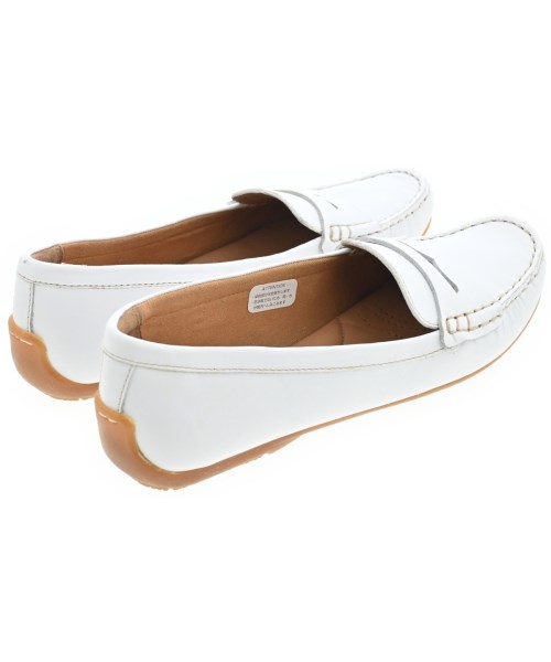 clarks（クラークス）ドレスシューズ/ローファー 白 サイズ:UK5(23.5cm位) レディース/2200612715011