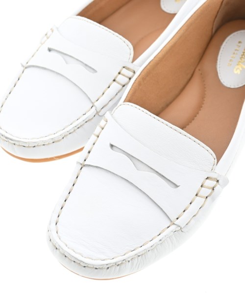 clarks（クラークス）ドレスシューズ/ローファー 白 サイズ:UK5(23.5cm位) レディース/2200612715011