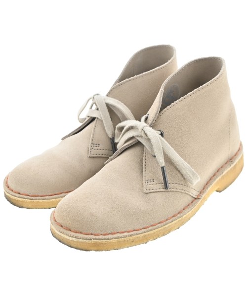 clarks(クラークス)ブーツ ベージュ サイズ:UK4(22.5cm位)/2200678559079