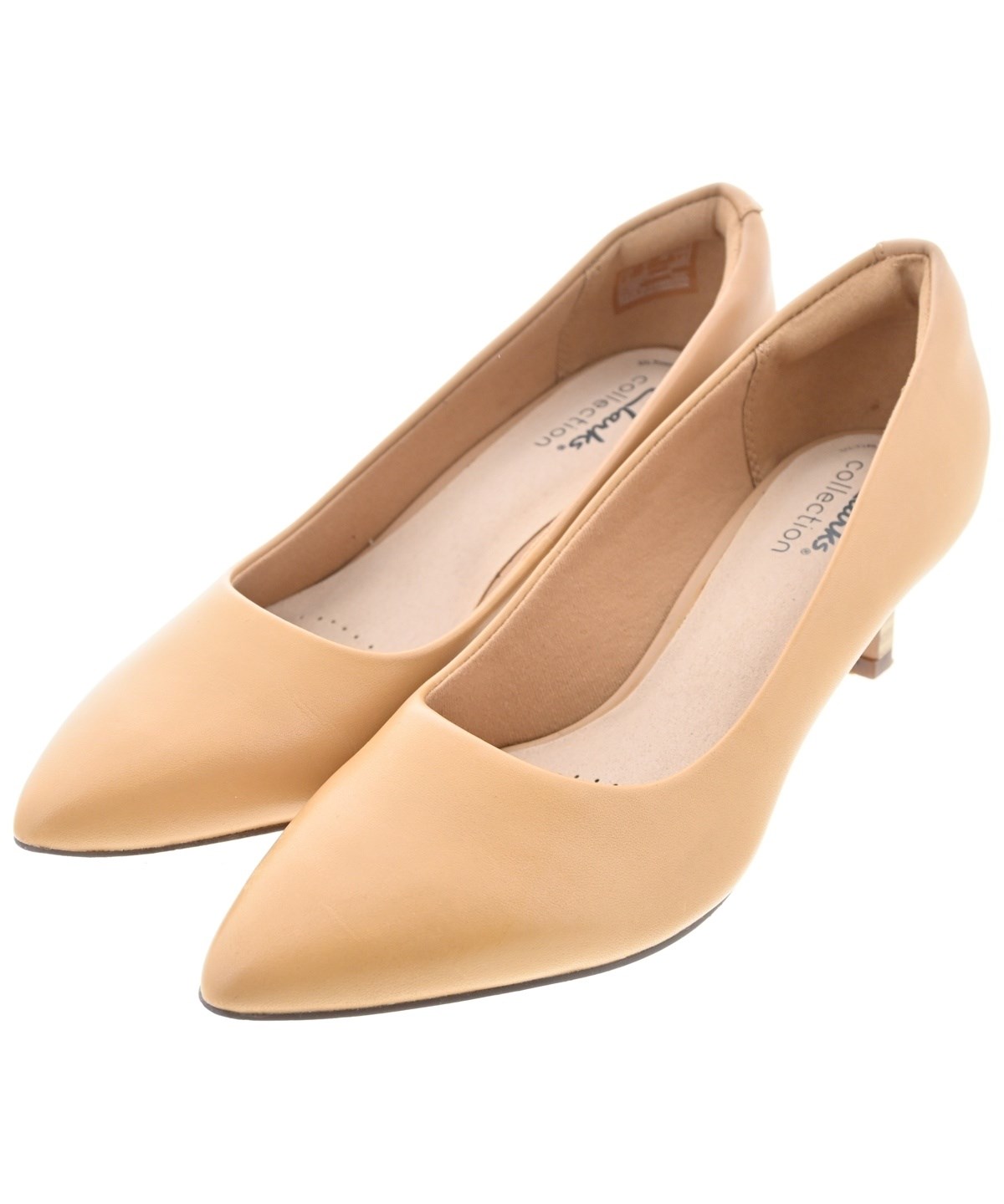 clarks（クラークス）パンプス ベージュ サイズ:UK3 1/2(22cm位