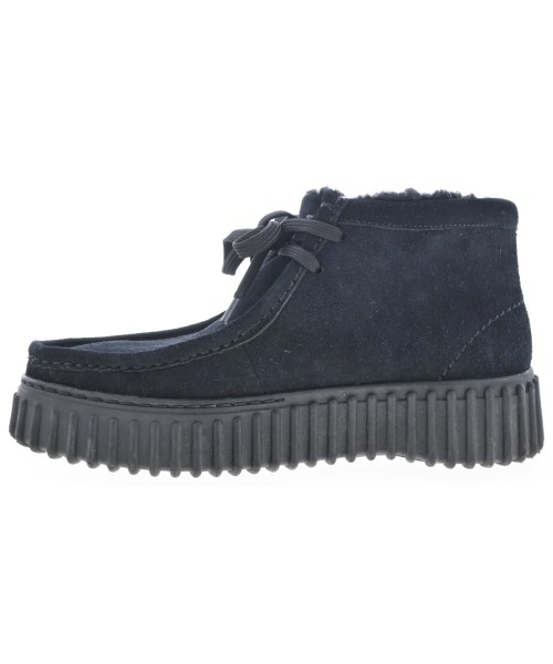 clarks（クラークス）モカシン/デッキシューズ 黒 サイズ:UK5(23.5cm位) レディース/2200730754022
