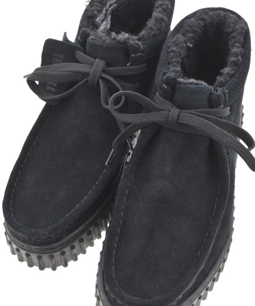 clarks（クラークス）モカシン/デッキシューズ 黒 サイズ:UK5(23.5cm位) レディース/2200730754022