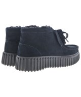 clarks（クラークス）モカシン/デッキシューズ 黒 サイズ:UK5(23.5cm位) レディース/2200730754022