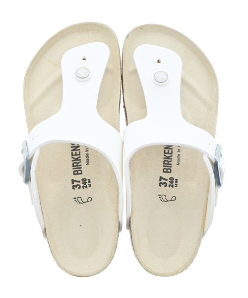 BIRKENSTOCK（ビルケンシュトック）サンダル 白 サイズ:24cm レディース/2200625125098