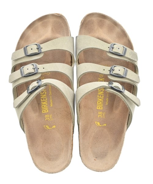 BIRKENSTOCK（ビルケンシュトック）サンダル ベージュ サイズ:EU38(24.5cm位) レディース/2200611378033