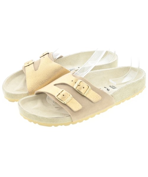 BIRKENSTOCK(ビルケンシュトック)サンダル ゴールド サイズ:24.5cm/2200657978273