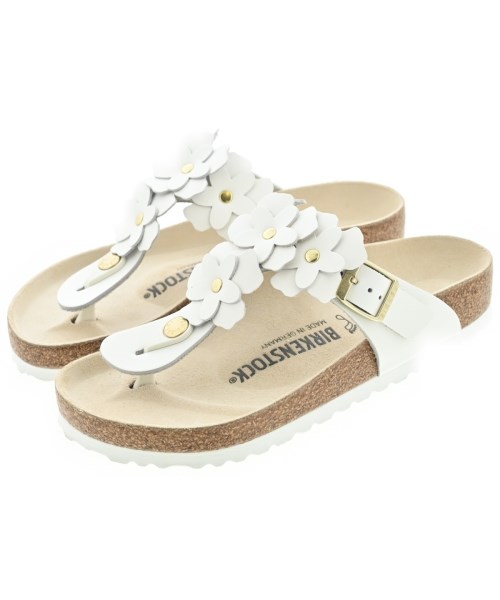 BIRKENSTOCK(ビルケンシュトック)サンダル 白 サイズ:22.5cm/2200662185024