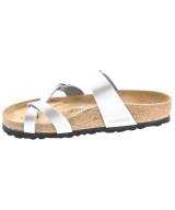 BIRKENSTOCK（ビルケンシュトック）サンダル シルバー サイズ:23cm レディース/2200712769044