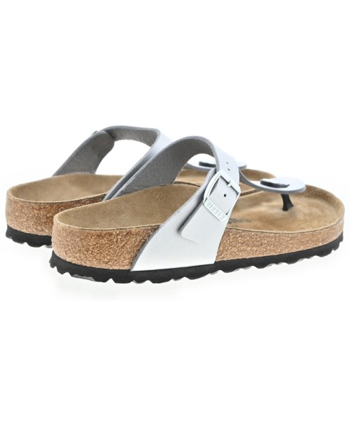 BIRKENSTOCK（ビルケンシュトック）サンダル シルバー サイズ:24cm レディース/2200714319070