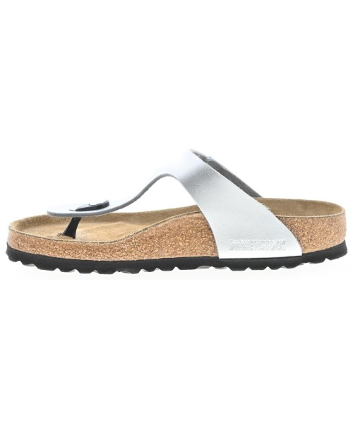 BIRKENSTOCK（ビルケンシュトック）サンダル シルバー サイズ:24cm レディース/2200714319070