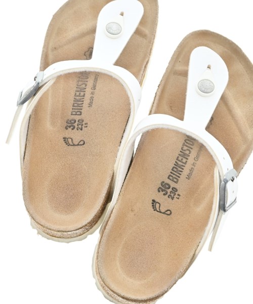 BIRKENSTOCK（ビルケンシュトック）サンダル 白 サイズ:23cm レディース/2200715960011