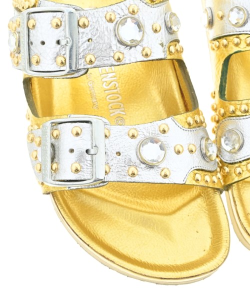 BIRKENSTOCK（ビルケンシュトック）サンダル ゴールド サイズ:37(24cm位) レディース/2200702332197