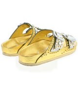 BIRKENSTOCK（ビルケンシュトック）サンダル ゴールド サイズ:37(24cm位) レディース/2200702332197