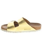 BIRKENSTOCK（ビルケンシュトック）サンダル ゴールド サイズ:24.5cm レディース/2200720160314