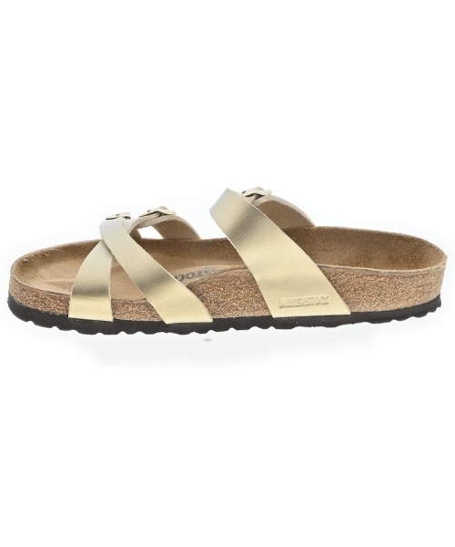 BIRKENSTOCK（ビルケンシュトック）サンダル ゴールド サイズ:26cm レディース/2200722569092