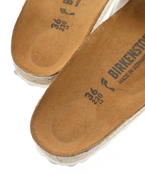 BIRKENSTOCK（ビルケンシュトック）サンダル 白 サイズ:23cm レディース/2200687206070