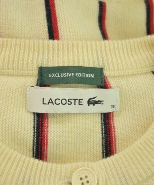 LACOSTE（ラコステ）カーディガン 白 サイズ:36(XS位) レディース/2200633437138