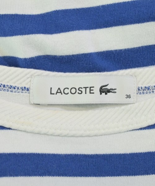 LACOSTE（ラコステ）Tシャツ・カットソー 青 サイズ:36(XS位) レディース/2200619091125
