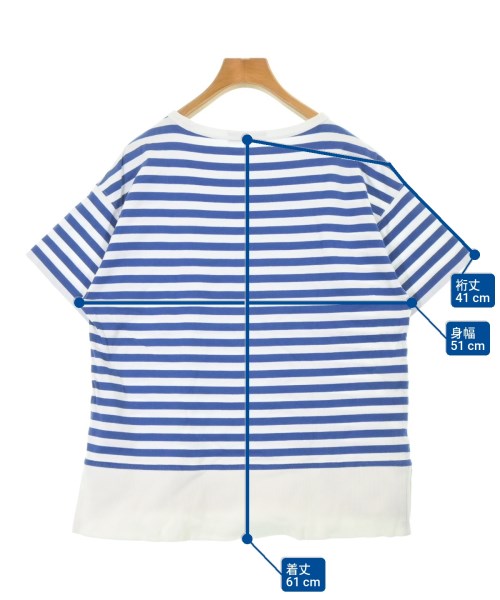 LACOSTE（ラコステ）Tシャツ・カットソー 青 サイズ:36(XS位) レディース/2200619091125