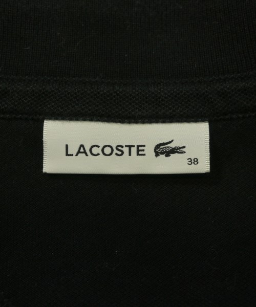 LACOSTE（ラコステ）ポロシャツ 黒 サイズ:38(S位) レディース/2200635320049