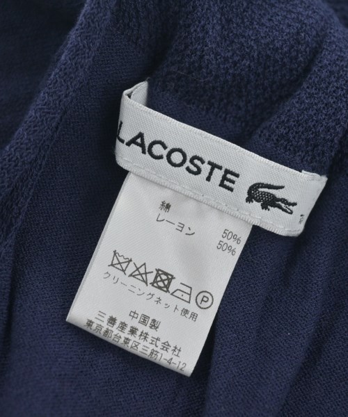 LACOSTE（ラコステ）ストール 紺 サイズ:- レディース/2200635581143