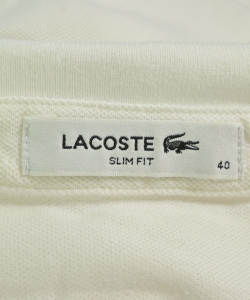 LACOSTE（ラコステ）ポロシャツ 白 サイズ:40(M位) レディース/2200626309138