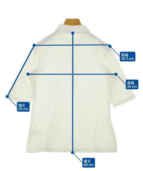 LACOSTE（ラコステ）ポロシャツ 白 サイズ:40(M位) レディース/2200626309138