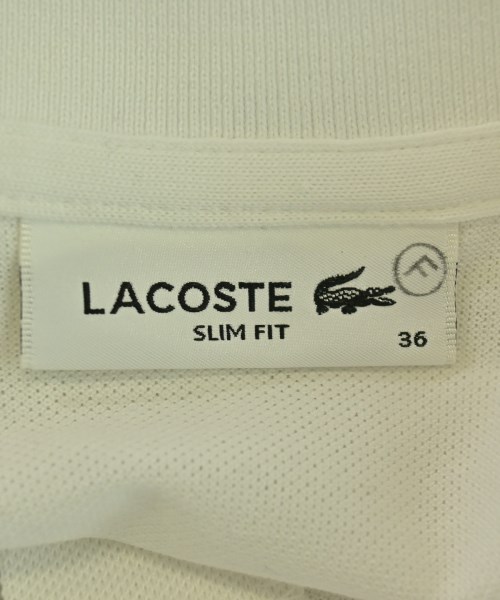 LACOSTE（ラコステ）ポロシャツ 白 サイズ:36(XS位) レディース/2200639012063