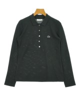 LACOSTE（ラコステ）ポロシャツ 黒 サイズ:36(XS位) レディース/2200623693032
