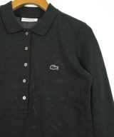LACOSTE（ラコステ）ポロシャツ 黒 サイズ:36(XS位) レディース/2200623693032