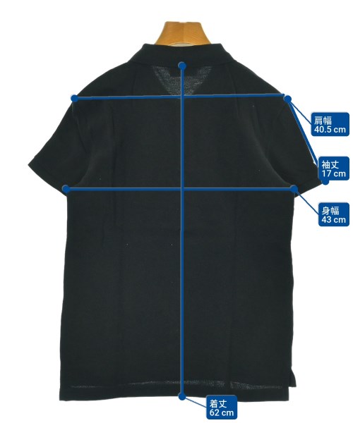 LACOSTE（ラコステ）ポロシャツ 黒 サイズ:38(S位) レディース/2200629068124