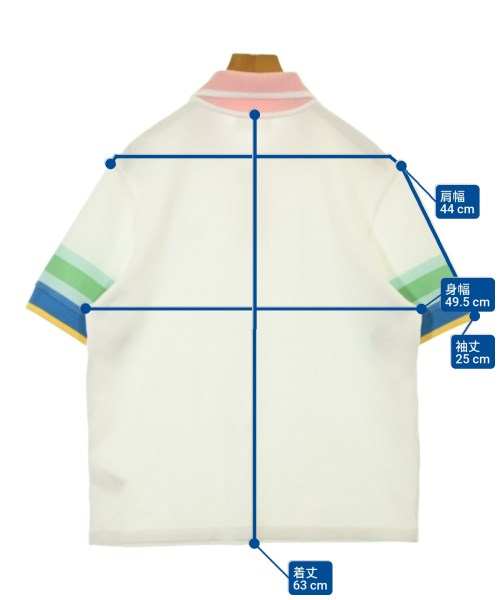 LACOSTE（ラコステ）ポロシャツ 白 サイズ:40(M位) レディース/2200641118012