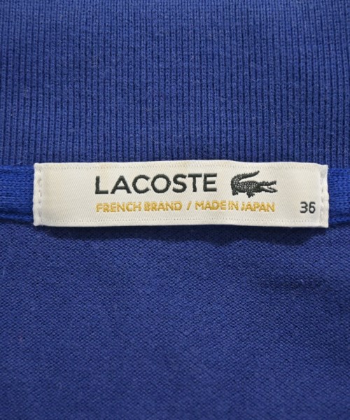 LACOSTE（ラコステ）ポロシャツ 青 サイズ:36(XS位) レディース/2200644835091