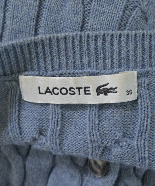 LACOSTE（ラコステ）カーディガン 青 サイズ:36(S位) レディース/2200594415053
