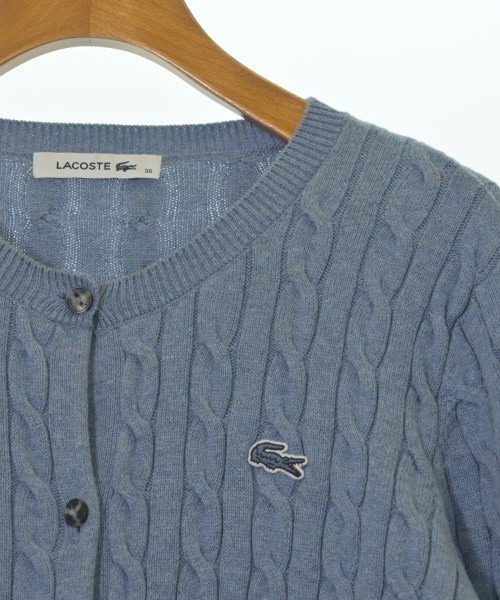 LACOSTE（ラコステ）カーディガン 青 サイズ:36(S位) レディース/2200594415053