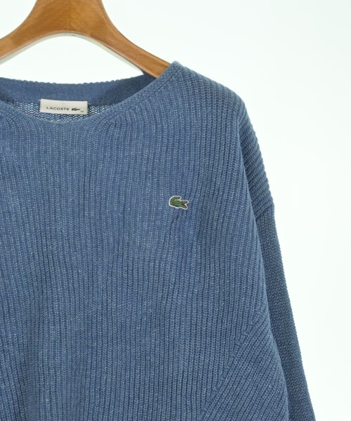 LACOSTE（ラコステ）ニット・セーター 青 サイズ:34(XS位) レディース/2200613216043