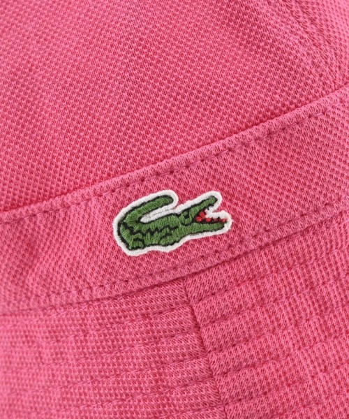 LACOSTE（ラコステ）ハット ピンク サイズ:2 レディース/2200614969269