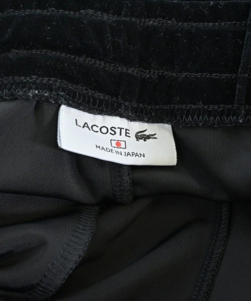 LACOSTE（ラコステ）スウェットパンツ 黒 サイズ:-(S位) レディース/2200625321056