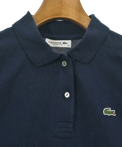 LACOSTE（ラコステ）ポロシャツ 紺 サイズ:38(S位) レディース/2200626582135