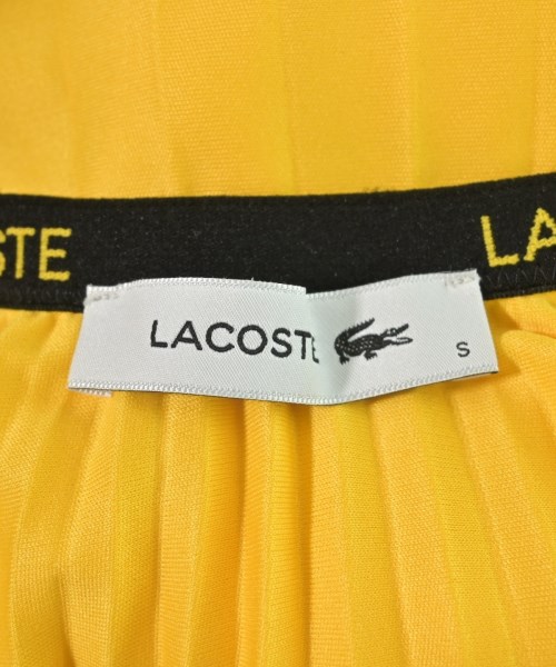 LACOSTE（ラコステ）ロング・マキシ丈スカート 黄 サイズ:S レディース/2200614909067