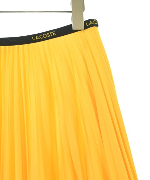LACOSTE（ラコステ）ロング・マキシ丈スカート 黄 サイズ:S レディース/2200614909067