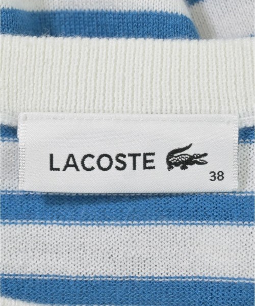 LACOSTE（ラコステ）Tシャツ・カットソー 白 サイズ:38(S位) レディース/2200614909203