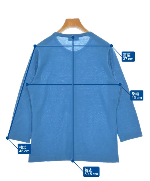 LACOSTE（ラコステ）カーディガン 青 サイズ:38(S位) レディース/2200614909210