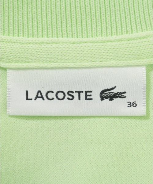LACOSTE（ラコステ）ポロシャツ 緑 サイズ:36(XS位) レディース/2200614909227