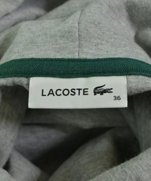LACOSTE（ラコステ）パーカー グレー サイズ:36(XS位) レディース/2200619508104