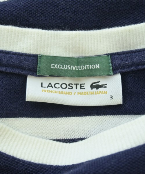 LACOSTE（ラコステ）Tシャツ・カットソー 紺 サイズ:3(M位) レディース/2200620741040