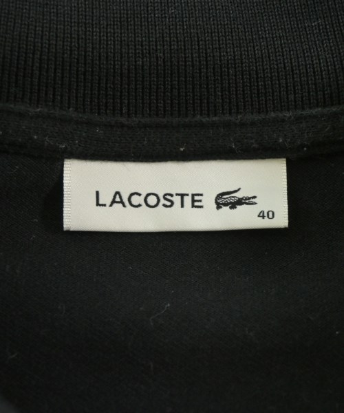 LACOSTE（ラコステ）ポロシャツ 黒 サイズ:40(M位) レディース/2200603619090