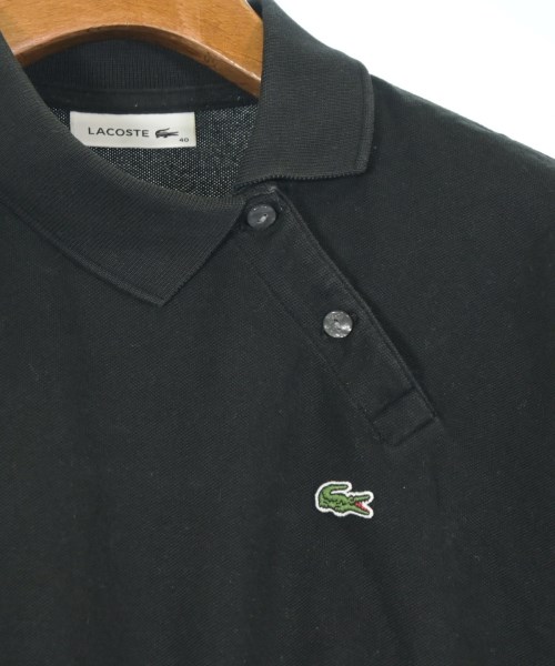 LACOSTE（ラコステ）ポロシャツ 黒 サイズ:40(M位) レディース/2200603619090