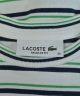 LACOSTE（ラコステ）Tシャツ・カットソー 白 サイズ:36(XS位) レディース/2200608701080